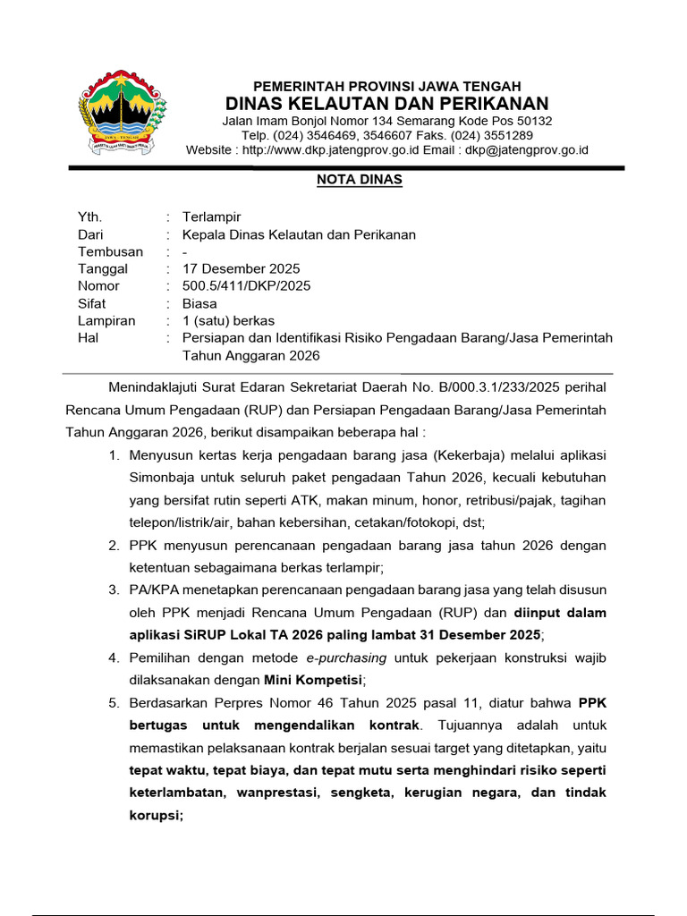 PBJ 2026: The Secret Behind Proactive Tendering at Cilacap's OPDs